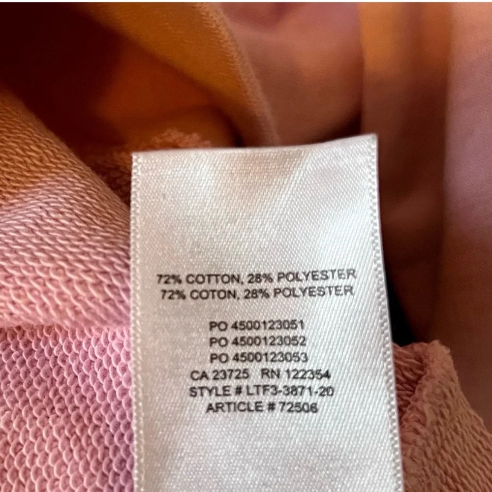 TNA Soft  Cosy Fleece Light Pink Lilac Pullover Sweater New Without tags Size 1 - Picture 6 of 8